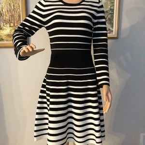 Flattering fit and flare knit dress, S, NWOT